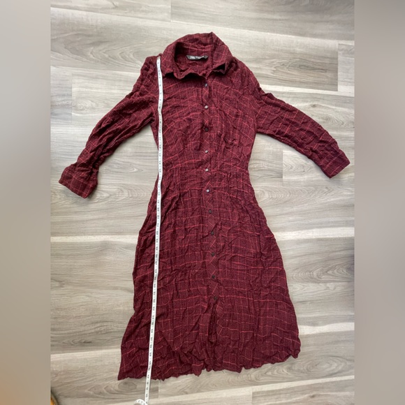 ZARA Plaid Dress - Picture 8 of 10